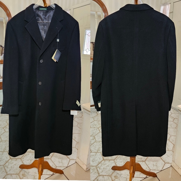 Ralph Lauren Wool Cashmere Blend Coat - Picture 1 of 16